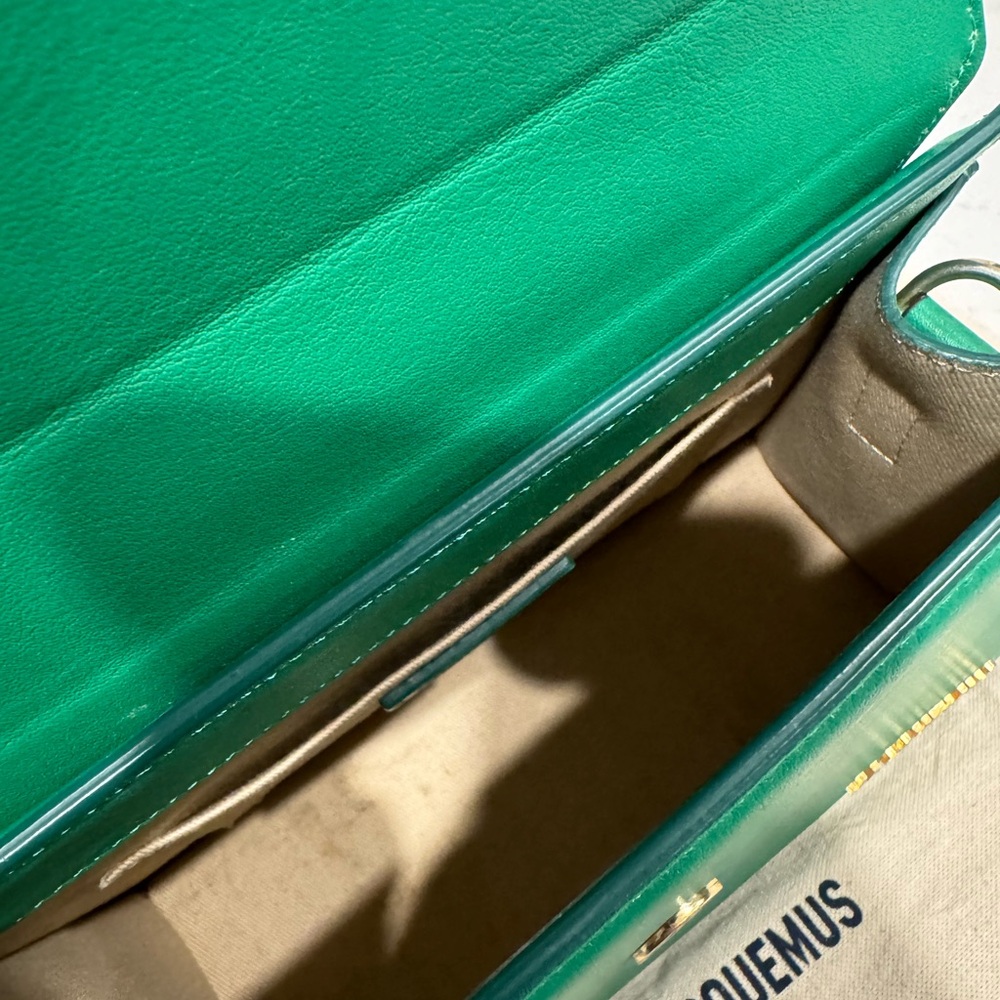 Jacquemus Le Grand Bambino Bag Green - Picture 7 of 7
